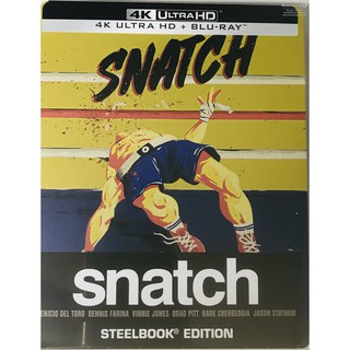 Snatch /สแน็ตช์ ทีเอ็งข้าไม่ว่า ทีข้าเอ็งอย่าโวย (4K+Blu-ray Steelbook) (4K/BD มีซับไทย) (ครั้งแรกในรูปแบบ 4K)