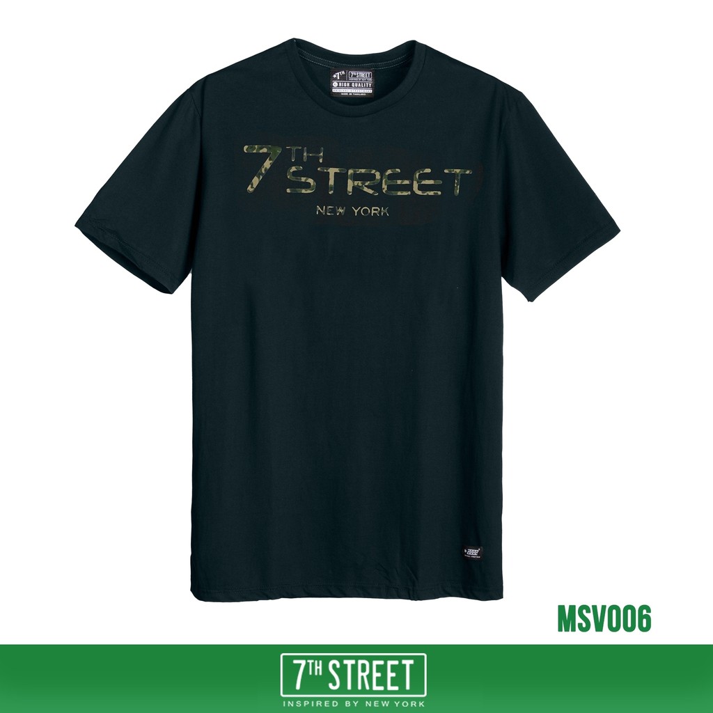 7th-street-เสื้อยืด-รุ่น-msv006-ลายทหาร-กรมเข้ม-ของแท้-100