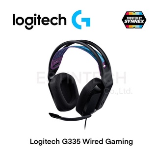 ภาพขนาดย่อของภาพหน้าปกสินค้าHEADSET (หูฟัง) Logitech G335 Black Wired Gaming ของใหม่ประกัน 2ปี จากร้าน estintech บน Shopee