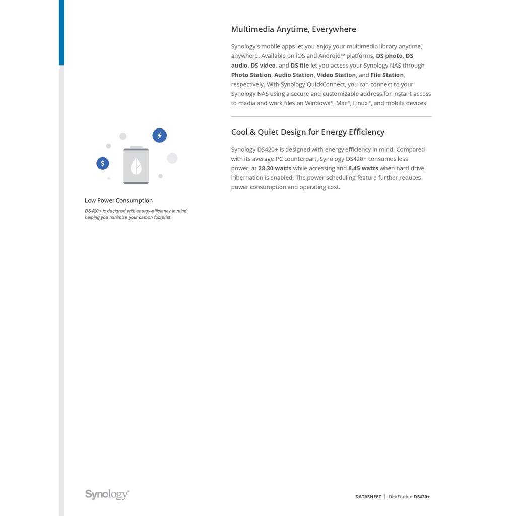 synology-diskstation-ds420-4-bay-nas-อุปกรณ์จัดเก็บข้อมูลบนเครือข่าย-ประกันศูนย์-3-ปี