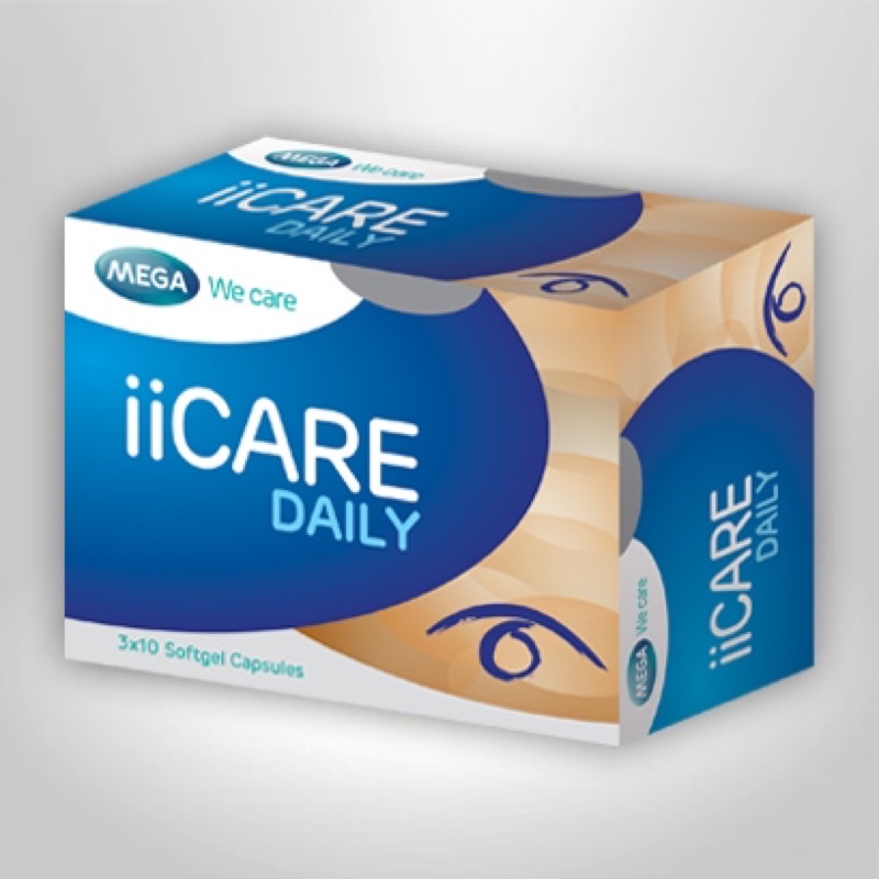 ภาพหน้าปกสินค้าii Care Daily วิตามินดูแลดวงตา ป้องกันตาแห้ง ตาล้า ปวดกระบอกตา จากร้าน noojeab594 บน Shopee