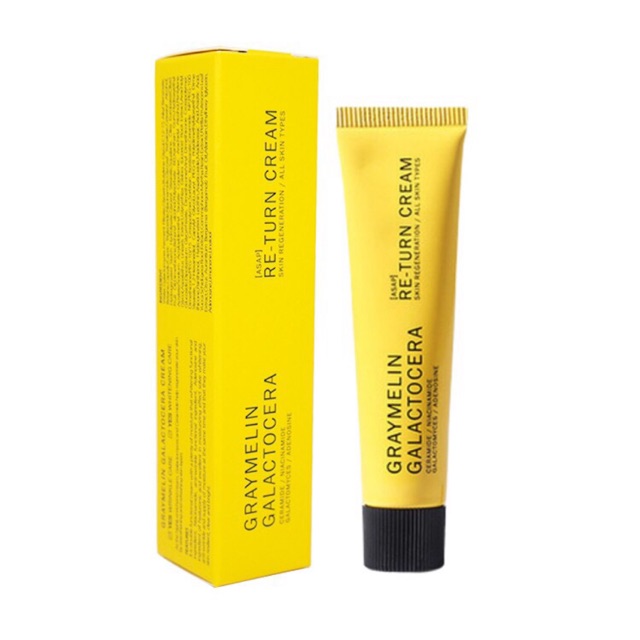 ส่ง-graymelin-galactocera-re-turn-cream-15ml-ครีมรีเทิรนเหลือง