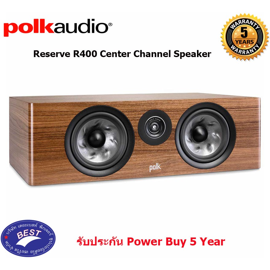 Polk Audio RESERVE R400 LARGE CENTER CHANNEL SPEAKER | Shopee Thailand