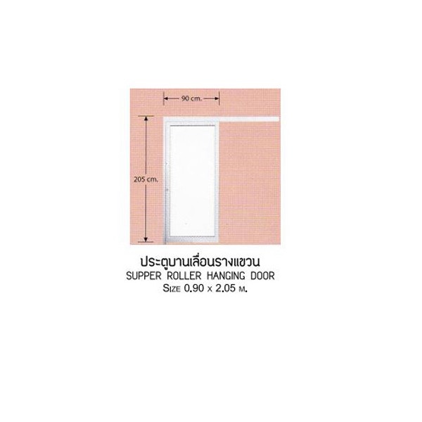 โช๊คประตูบานเลื่อนอลูมิเนียม-โช๊คประตูบานเลื่อน-sliding-door-closer