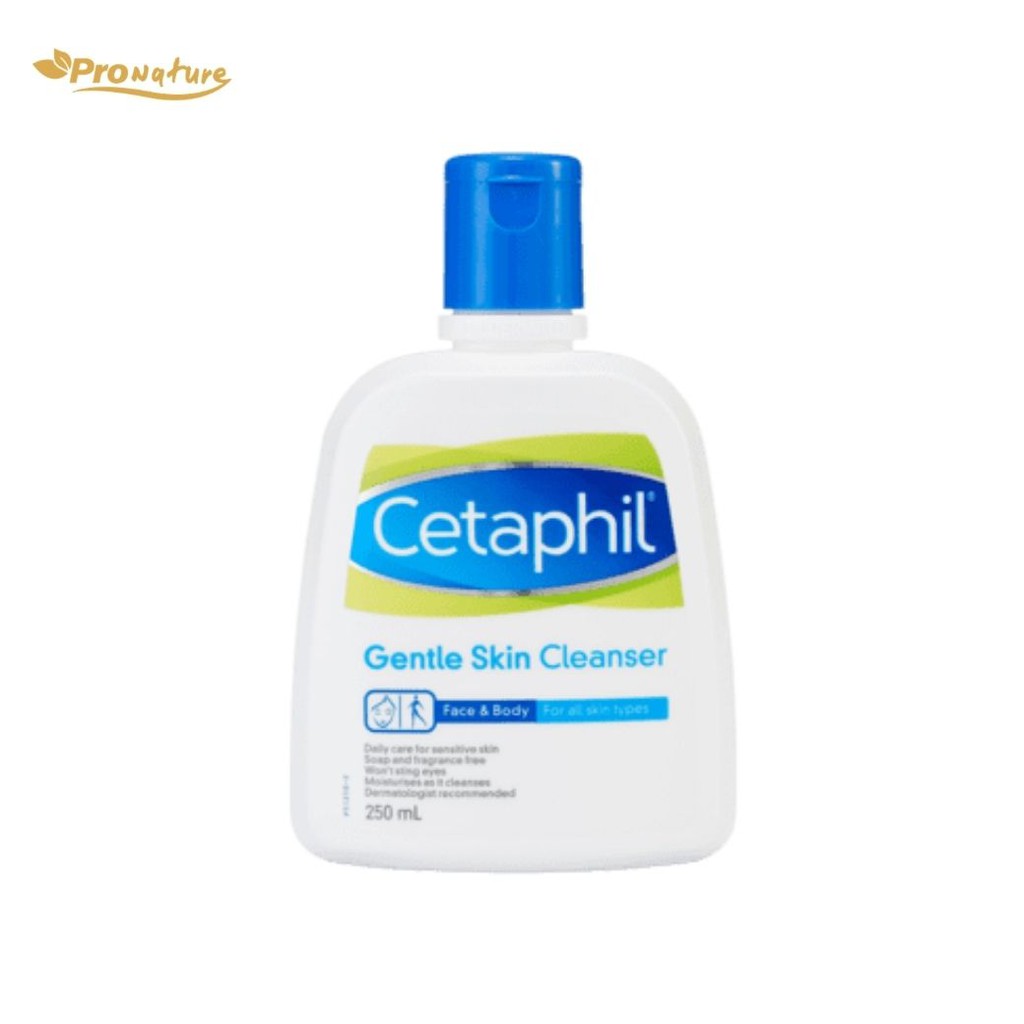 ภาพสินค้าExp.9/23 Cetaphil Gentle Skin Cleanser ผลิตภัณฑ์ทำความสะอาดผิวสูตรอ่อนโยน 0816 250ml. จากร้าน pronatureclub2019 บน Shopee ภาพที่ 1