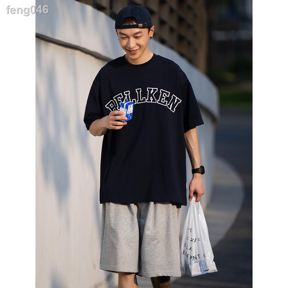 feng046bellken-early-studio-cityboy-เสื้อยืดแขนสั้นผู้ชายลายปักลายญี่ปุ่น