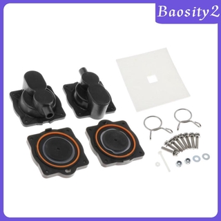 ( Baosity2 ) Hp 80 Hp 60 ชุดซ่อมปั๊มอากาศสําหรับ Hiblow Smooth Diy สีดํา