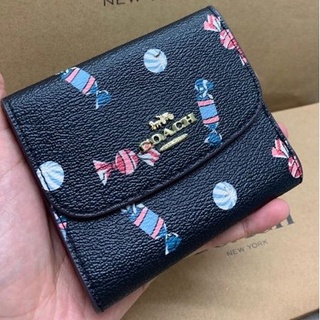 COACH SMALL WALLET CANDY PRINT