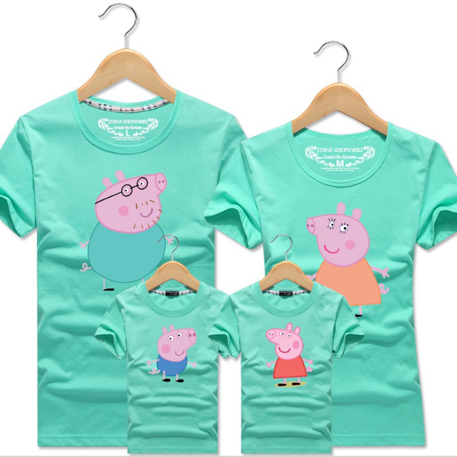 เสื้อยืดพิมพ์ลาย-peppa-pig-สำหรับเด็ก