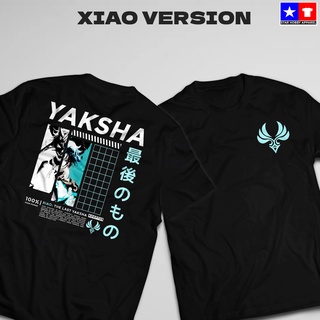 เสื้อยืด พิมพ์ลาย Genshin Impact XIAO The Last Yaksha แฟชั่นสตรีท