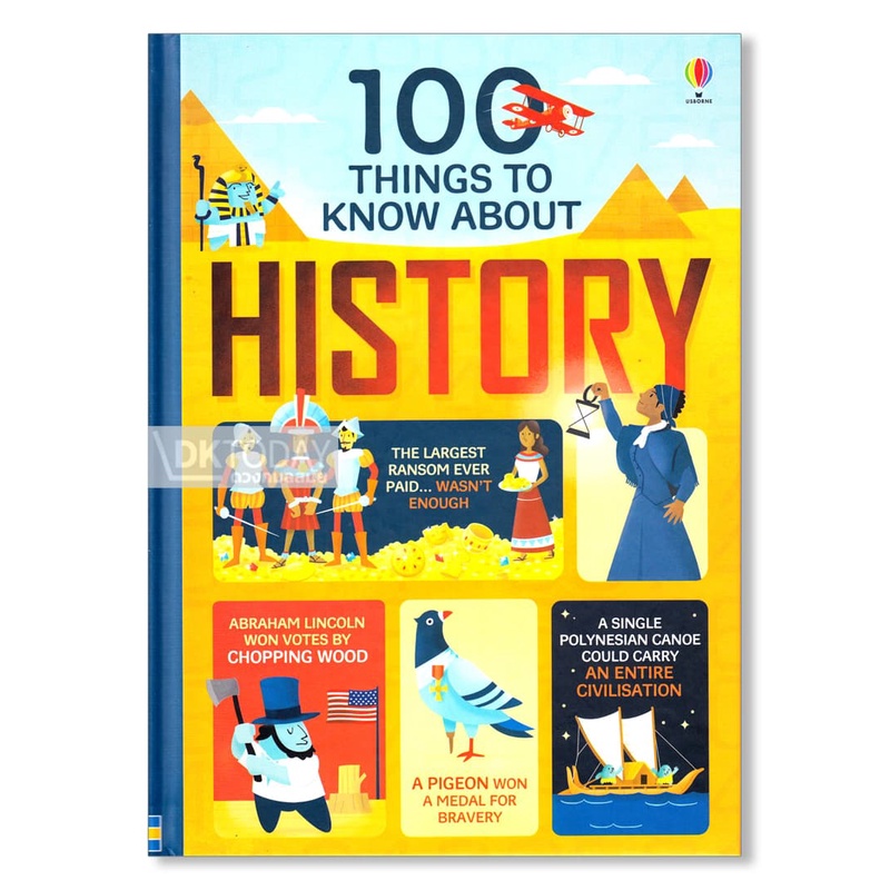 dktoday-หนังสือ-usborne-100-things-to-know-about-history