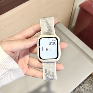 สินค้า สายนาฬิกาข้อมือไนล่อน ระบายอากาศ แบบเปลี่ยน สําหรับ Smart Watch Series 7 6 5 SE 4 3 45 มม. 41 มม. 38 มม. 42 มม. 40 มม. 44 มม.