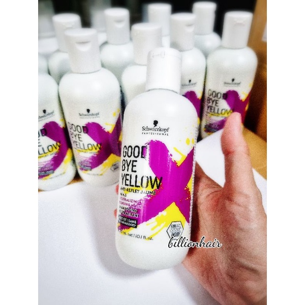 schwarzkopf-good-bye-yellow-ph4-5-neutralizing-bonding-wash-300ml-แชมพุทำความสะอาดเส้นผม-ปราศากสาร-sulfate-sls