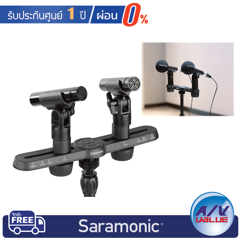 saramonic-sr-m500-compact-cardioid-condenser-microphone-matched-pair-ผ่อนชำระ-0