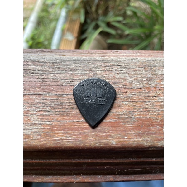 Jim Dunlop Nylon Jazz III XL Pacchetto Giocatori - 6 Plettri Neri Rigidi - Foto 2