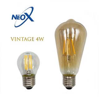 NeoX หลอด LED VINTAGE 4W ขั้ว E27 แสงวอร์ม