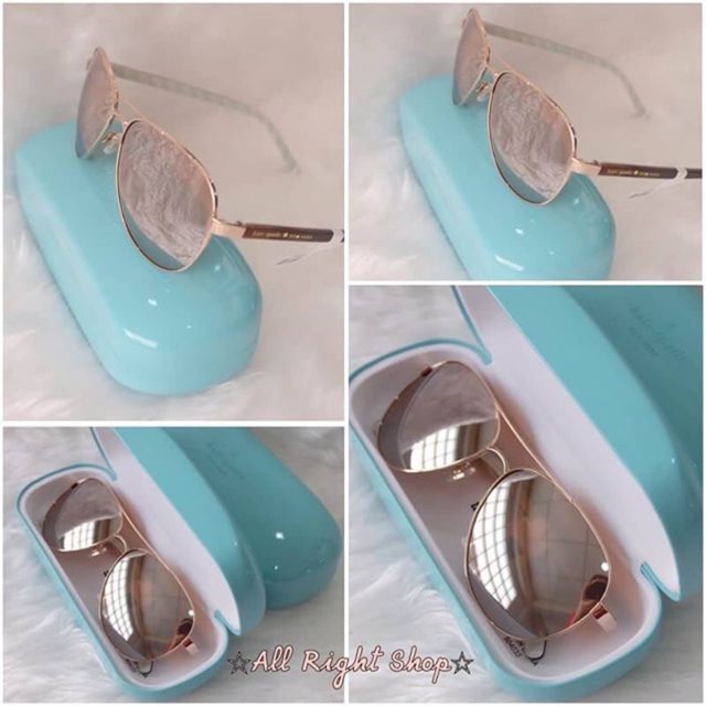 Kate spade blossom hotsell sunglasses rose gold