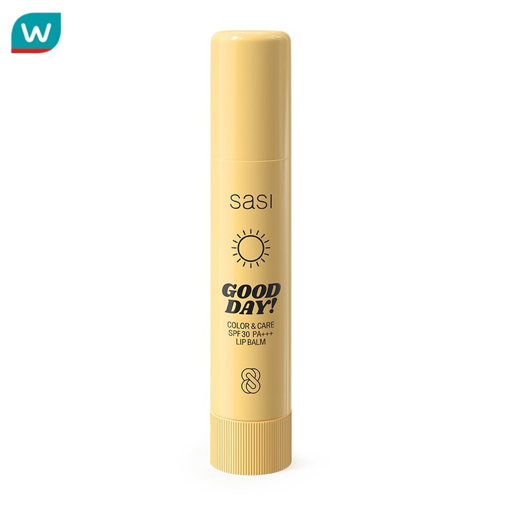 ภาพหน้าปกสินค้าSasi ศศิ กู๊ด เดย์ คัลเลอร์ แอนด์ แคร์ SPF30 PA+++ ลิป บาล์ม 3.9ก. ชมพู จากร้าน watsons_official บน Shopee