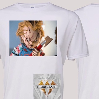 เสื้อยืดสีพื้น - เสื้อยืดสําหรับผู้ชาย☁l.chucky tshirtใหม่hdการออกแบบ2020เสื้อยืดสําหรับผู้ชาย/เสื้