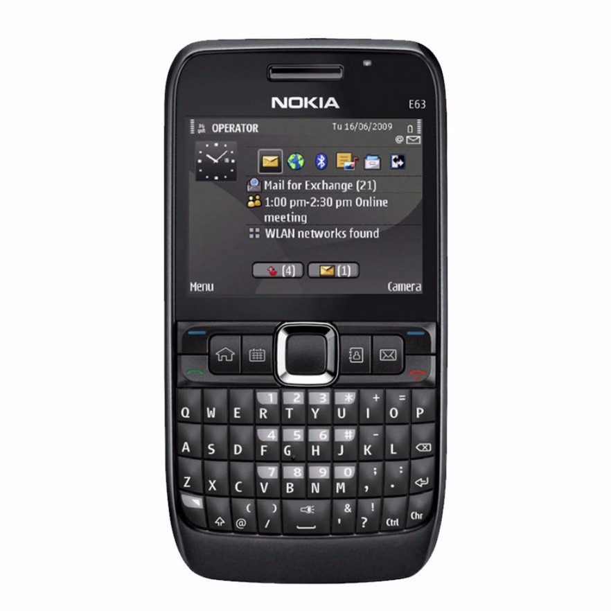 โทรศัพท์มือถือโนเกียปุ่มกด-nokia-e63-สีดำ-3g-4g-รุ่นใหม่2020