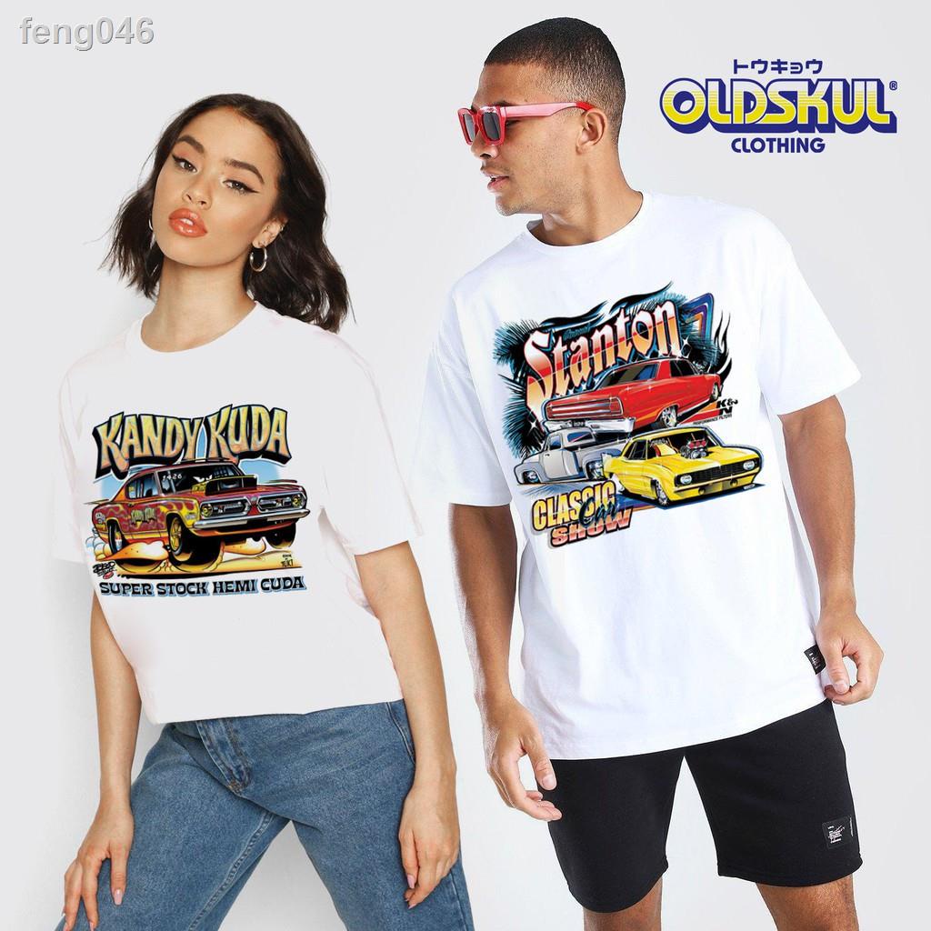 oldskul-vintage-cars-t-shirt-เสื้อเชิ้ตสีขาว-unisex-ขนาดใหญ่เสื้อยืดอินเทรนด์-tee-กับขนาด-baju-เสื้อ-lelaki