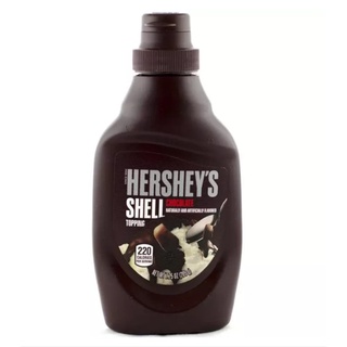 รูปภาพขนาดย่อของHershey's Chocolate Shell Topping Ice cream Chocolate Topping 205gลองเช็คราคา
