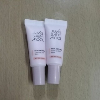 2หลอด)เบสโทนชมพูพร้อมครีมกันแดดJUNG SAEM MOOL Skin Setting Tone-up Sun Base SPF50+/PA+++