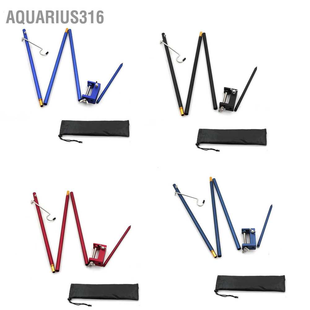 aquarius316-ขาตั้งโคมไฟอลูมิเนียมอัลลอยด์-แบบพับได้-สําหรับตั้งแคมป์กลางแจ้ง