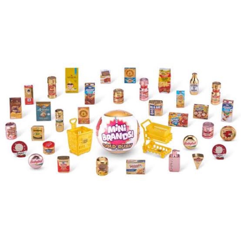 5-surprise-mini-brands-gold-rush-limited-edition