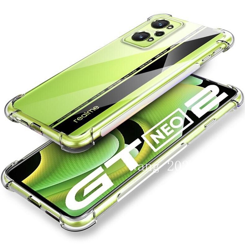 new-casing-realme-gt-neo2-5g-realme-gt-master-edition-เคส-phone-case-four-corner-airbag-shockproof-clear-tpu-anti-fall-protector-soft-case-เคสโทรศัพท