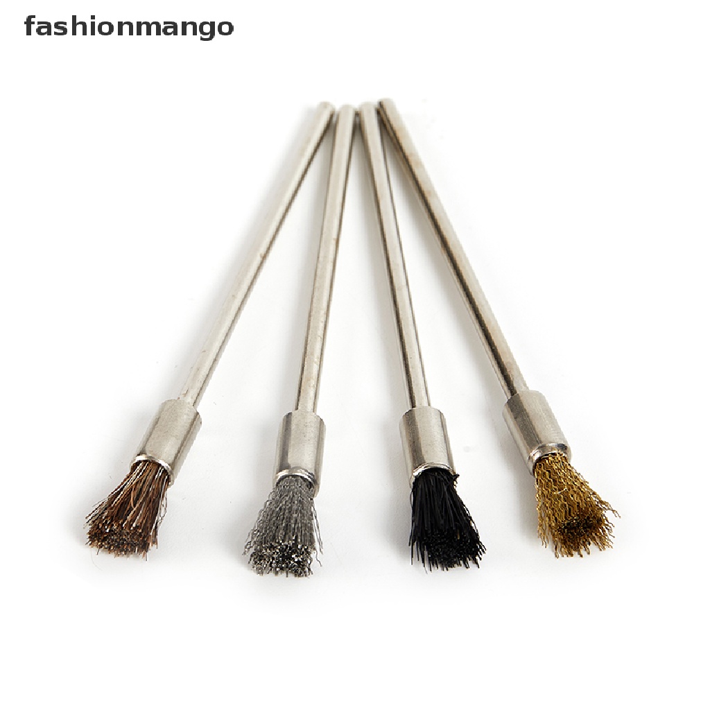 fashionmango-ใหม่-แปรงลวดปากกา-ก้านยาว-100-มม-สําหรับทําความสะอาด-กําจัดสนิม