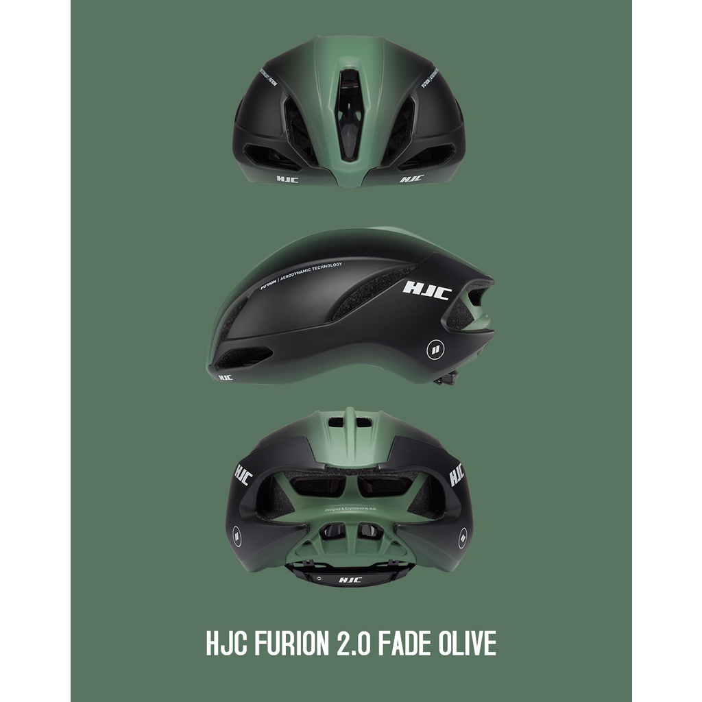 HJC FURION 2.0 カーキ（HJC Furion 3 Semi-Aero Helm - Matt Black 