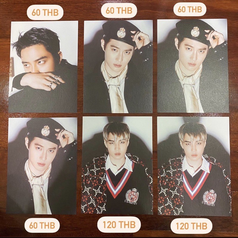 พร้อมส่ง EXO POSTCARD OFFICIAL โปสการ์ด | Shopee Thailand