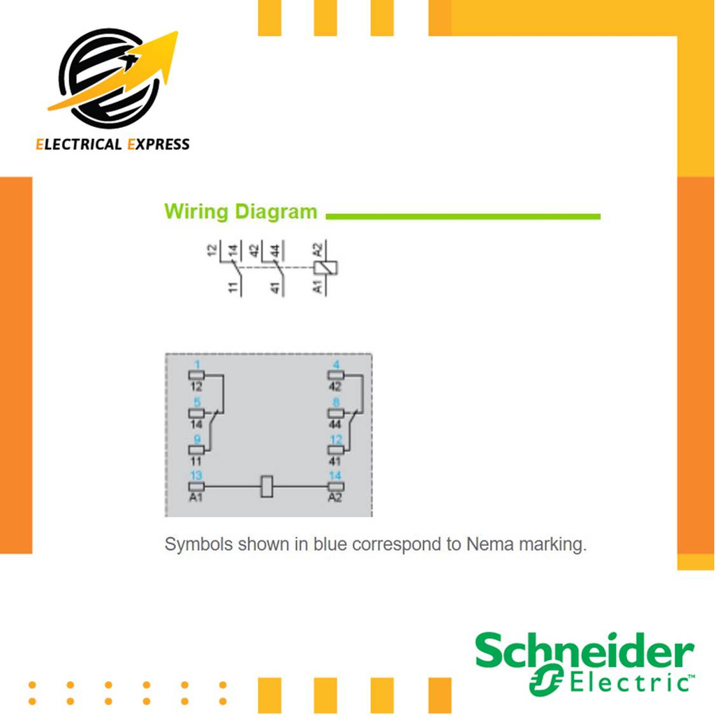 Plug-in relays 230VAC 2C/O, 4C/O Contact/รีเลย์/RXM/ ปลั๊กอินรีเลย์ 2 ...