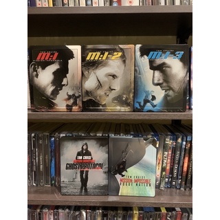 -Steelbook- Mission Impossible 1-5 : มีเสียงไทย บรรยายไทย / Blu-ray แท้