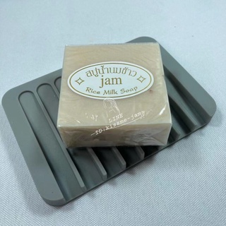 **พร้อมส่ง** JAM * 1ก้อน * สบู่น้ำนมข้าว หน้าใส สบู่ในตำนาน ขนาด 60กรัม