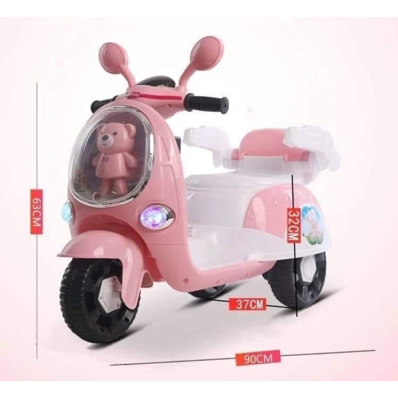 รถแบตตุ๊กตารถแบตตุ๊กหมีมอไซหมี-รถแบตเตอรี่
