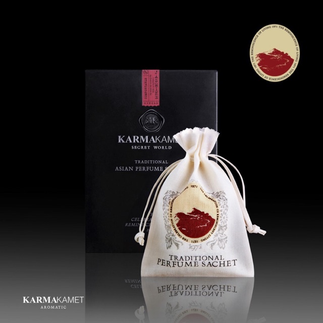 KARMAKAMET Traditional Asian Perfume Sachet - 50 กรัม/gram •  ถุงหอมแบบดั้งเดิม คามาคาเมต กลิ่น javanese vanilla วนิลา | Shopee Thailand