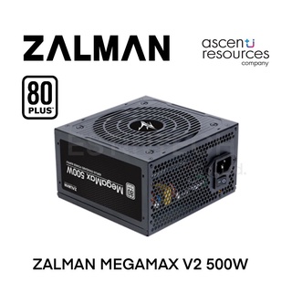 Power Supply(อุปกรณ์จ่ายไฟ) ZALMAN MEGAMAX V2 500W 80 PLUS ของใหม่ประกัน 3ปี