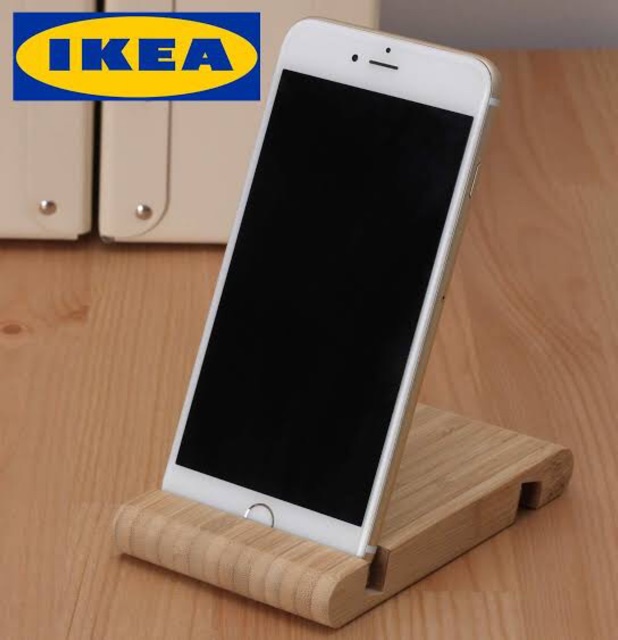 ikea-ของแท้-ที่วางโทรศัพท์-และ-แท็บเลต-จากไม้ไผ่