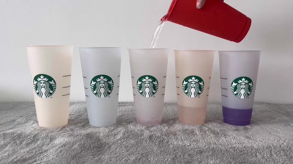 starbucks-cup-tumbler-discolor-confetti-reusable-plastic-tumbler-cold-cup-with-lid-and-straw-seven-color-rainbow-straw-cup-710ml-24oz-flowerdance