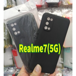 Realme7 ✨พร้อมส่งใน🇹🇭✨เคสTPU​นิ่ม​สีพาสเทลคลุมกล้อง For​ Realme7 5G