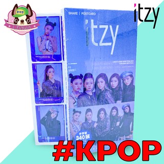 โปสการ์ด ITZY แถม สติ๊กเกอร์ ❗️