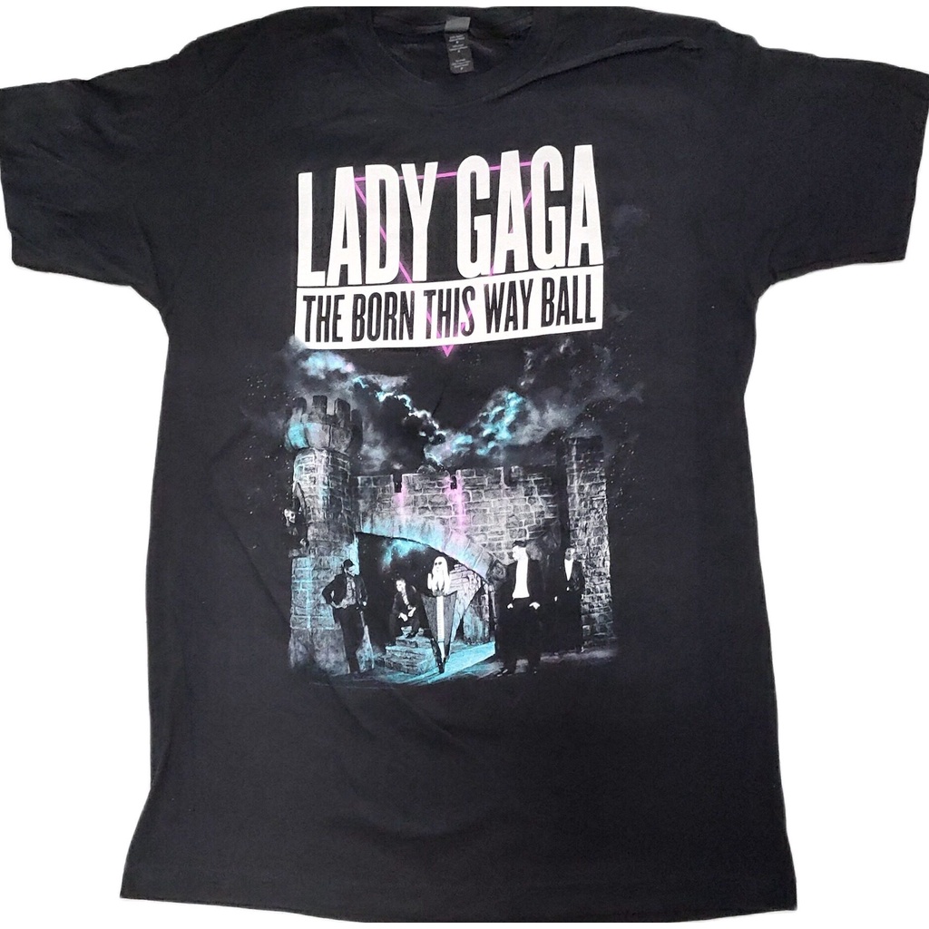 hh-เสื้อทัวร์-lady-gaga-the-boen-this-way-ball-tour-2012-เสื้อยืดผ้าฝ้าย