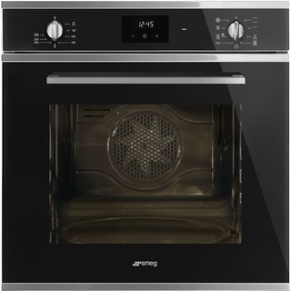 [0% 10 เดือน] เตาอบ (Smeg) Cucina Aesthetic รุ่น  SF6400TVN ขนาด 60 CM สีดำ