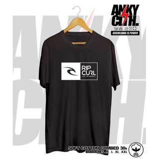 เสื้อยืด พิมพ์ลาย Rip Curl V.1 Distro Cool Surf Distro ANKYCLOTHING