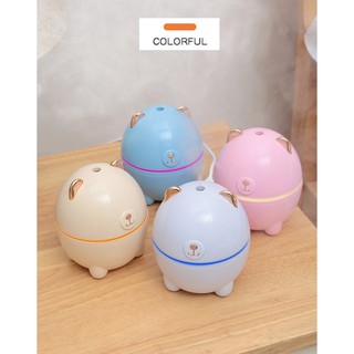 ภาพขนาดย่อของภาพหน้าปกสินค้าMini USB Humidifier 300mlความจุความชื้นขนาดใหญ่ สเปรย์ขนาดเล็ก ไฟLEDอะโรม่า เครื่องทำความชื้นเงียบ จากร้าน ljy112 บน Shopee ภาพที่ 1