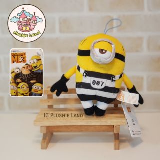 พวงกุญแจมินเนี่ยน ลิขสิทธิ์ญี่ปุ่น Stuart Minions Despicable me 3 Plush Keychain &gt;&gt; Sega Japan