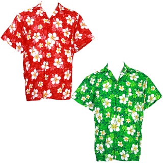 ภาพหน้าปกสินค้า🌴 ไซส์ L เสื้อเชิ้ตฮาวาย เสื้อสงกรานต์ เสื้อลายดอก Hawaiian Shirt Aloha Holiday HW272 ที่เกี่ยวข้อง