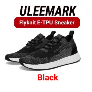 ภาพหน้าปกสินค้าULEEMARK Flyknit E-TPU Sneaker (Black) ที่เกี่ยวข้อง